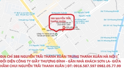 bản đồ  showroom lioa 388 Nguyễn Trãi Thanh Xuân Hà Nội